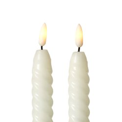 Dacore LED Snoet Stagelys H24 cm - 2 stk - Hvid