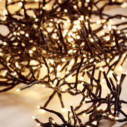 Dacore Klyngelyskde m. Chip - 2400 LED &amp; 15 m - Adapter - Udendrs