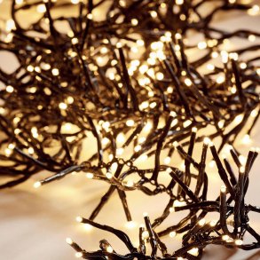 Dacore Klyngelyskde m. Chip - 384 LED & 2,35 m - Adapter - Udendrs