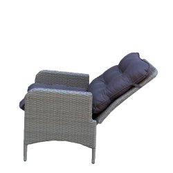 Erika Lounges�t m. Hynder - Loungestole + Bord - Gr�