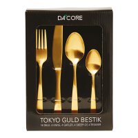 Dacore Tokyo Bestikst - 16 Dele - Guld
