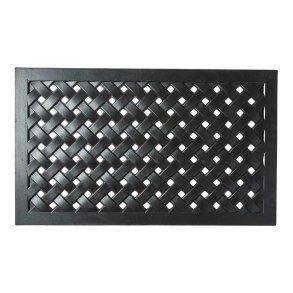 Dacore Gummi Drmtte - Flettet Mnster - 45x75 cm