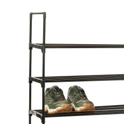 Dacore Skoreol m. 4 Hylder - Metal - Sort