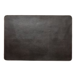 Dkkeserviet Rektangulr Bffel Lder - Bld - Brun