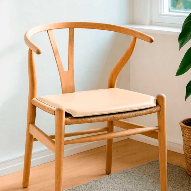 S�dehynde Til Y-Stol B�ffel L�der - Beige