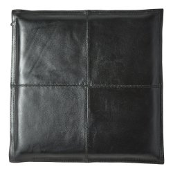 S�dehynde B�ffel L�der 38 x 38 cm. - Sort