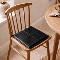 S�dehynde B�ffel L�der 38 x 38 cm. - Sort