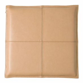 S�dehynde B�ffel L�der 38 x 38 cm. - Lys Brun