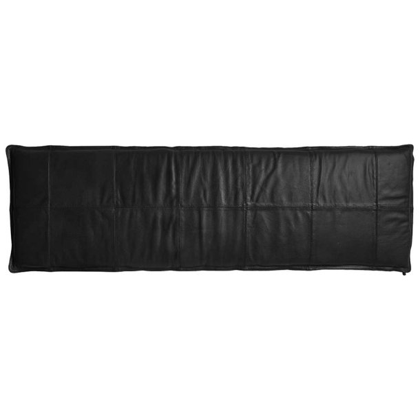 Dacore Bnkhynde Bffel Lder 120 x 35 cm. - Sort