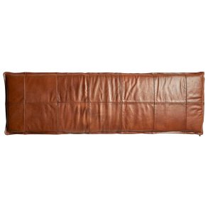 Bnkhynde Bffel Lder 120 x 35 cm. - Cognac