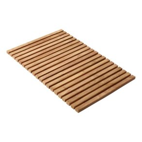 Dacore Bademtte m. Gummifdder 40 x 60 cm - Teak
