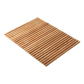 Dacore Bademtte m. Gummifdder 60 x 80 cm - Teak