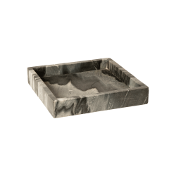 Dacore Marmorbakke - 23 x 23 cm. - Sort/Gr