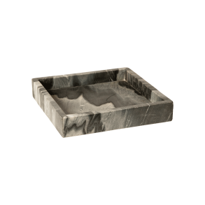 Dacore Marmorbakke - 23 x 23 cm. - Sort/Gr