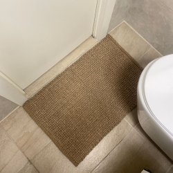 Dacore Bademtte 50 x 80 cm - 70% Bomuld - Sand