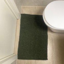 Dacore Bademtte 50 x 80 cm - 70% Bomuld - Oliven