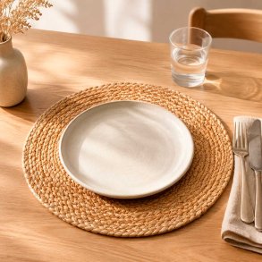 D�kkeserviet Jute �35 cm - Natur