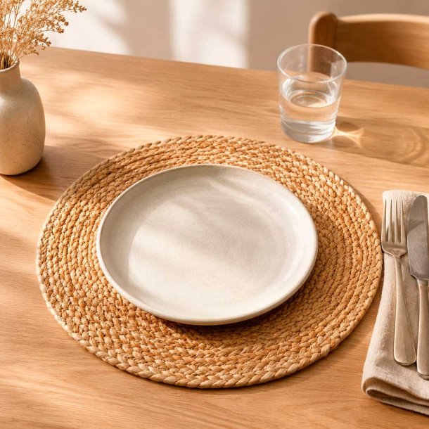 D�kkeserviet Jute �35 cm - Natur