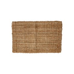 Luksus Jute Gulvt�ppe - Firkantet - Natur