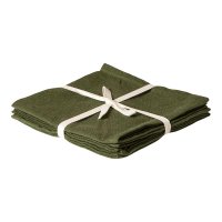 Dacore Bomuld Mundserviet - Grn - 4 stk.