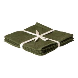 Dacore Bomuld Mundserviet - Grn - 4 stk.