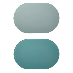 Dacore Dkkeserviet Oval Kunstlder - Hrd - Isbl/Aqua