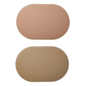 Dacore Dkkeserviet Oval Kunstlder - Hrd - Rosa/Taupe