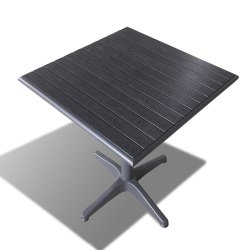 Dacore Diana Cafebord 70 x 70 cm. - Gr�