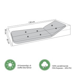 Dacore Luksus Overtrk Til Hynder - Sort