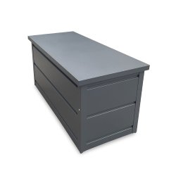 Dacore Hyndeboks Medium 130 x 60 cm. - Pulverlakeret Jern - Antracitgr