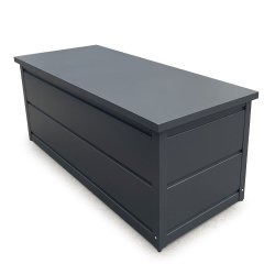 Dacore Hyndeboks Stor 165 x 70 cm. - Pulverlakeret Jern - Antracitgr