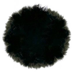 Dacore Sdehynde gte New Zealandsk Lammeskind 34 cm. - Sort