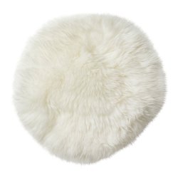 Dacore Sdehynde gte New Zealandsk Lammeskind 34 cm. - Hvid