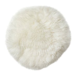 Dacore Sdehynde gte New Zealandsk Lammeskind 34 cm. - Hvid