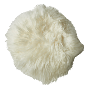 Dacore Sdehynde gte New Zealandsk Lammeskind 37 cm. - Hvid