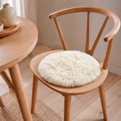 S�dehynde �gte New Zealandsk Lammeskind �37 cm. - Hvid