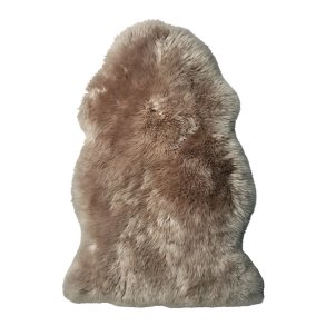 Dacore �gte New Zealandsk Lammeskind 55 x 85 cm - Taupe