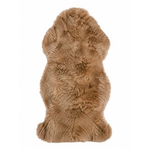 �gte New Zealandsk Lammeskind 140 x 70 cm - Taupe