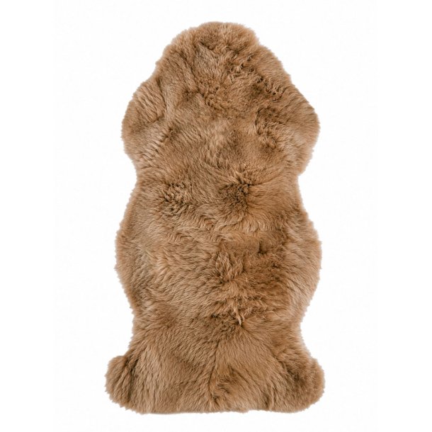 �gte New Zealandsk Lammeskind 140 x 70 cm - Taupe