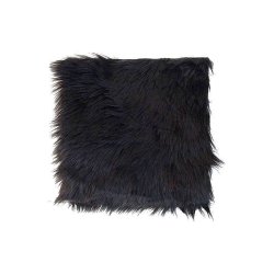 Dacore Sdehynde Imiteret Lammeskind 40 x 40 cm. - Sort