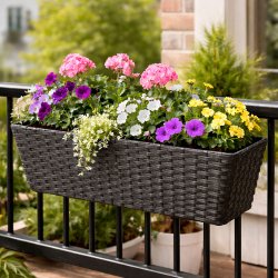 Dacore Altankasse m. B�jler - 40 cm. - Sort