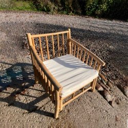 Bambus Lnestol m. Hynde