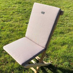 Dacore Jepara Sdehynde m. Ryg Til Klapstol (50+37) x 40 x 4 cm 