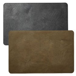 Dacore Dkkeserviet Rektangulr Imiteret Lder - Bld - Oliven/Sort