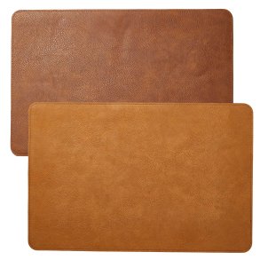Dacore Dkkeserviet Rektangulr Imiteret Lder - Bld - Cognac/Natur