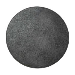 Dacore Dkkeserviet Rund Imiteret Lder - Bld - Gr/Sort
