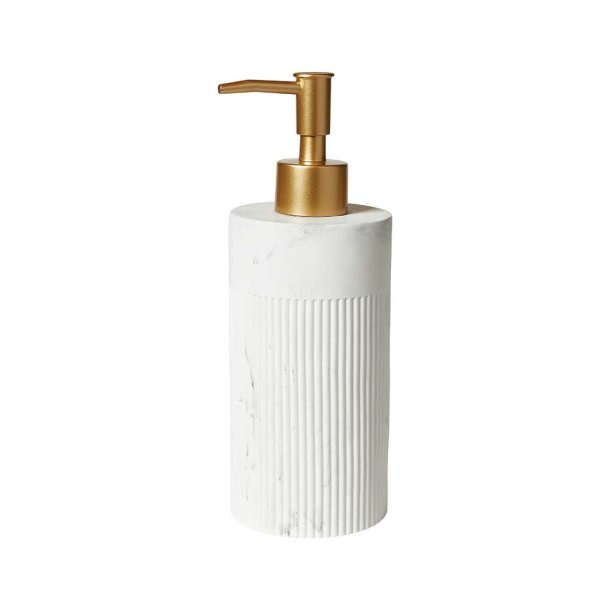 Dacore Sbedispenser Polyresin - Marmoreffekt/Guld
