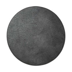 Dacore Dkkeserviet Rund Imiteret Lder - Bld - Cognac/Sort