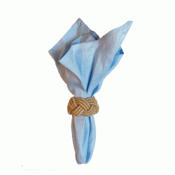 Servietring - Flettet Jute