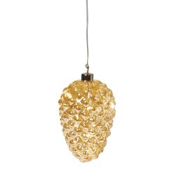 Dacore Glaskogle Med LED Lyskde - 15 cm - Klar